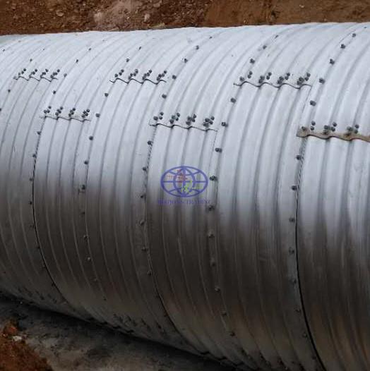 Culvert Corrugated Galvanized Pipe